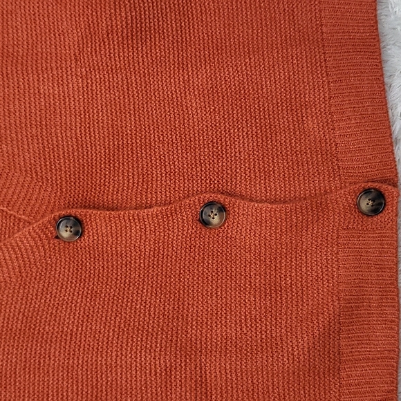 Calligraphie Balloon Sleeveless Cardigan - Picture 5 of 10